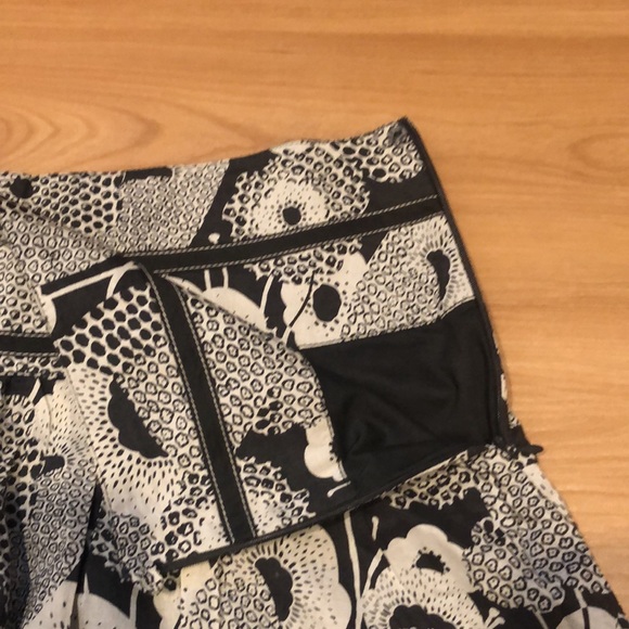 Modest ALine black/ white flour skirt ESPRIT, EU38/US8, 100%cotton - Picture 8 of 13